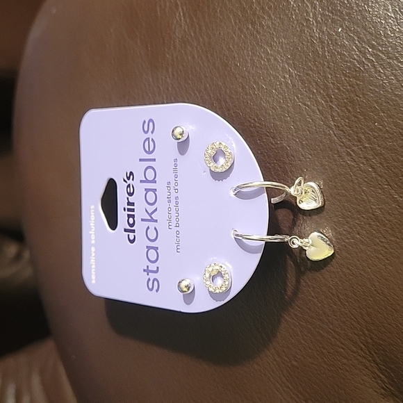 Claire's stackable earings - Picture 1 of 1